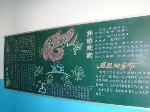 传递青春正能量黑板报