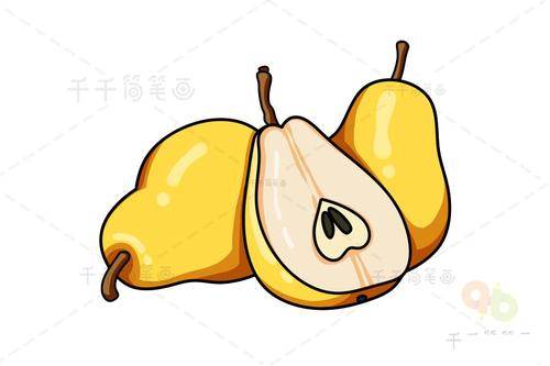 梨简笔画