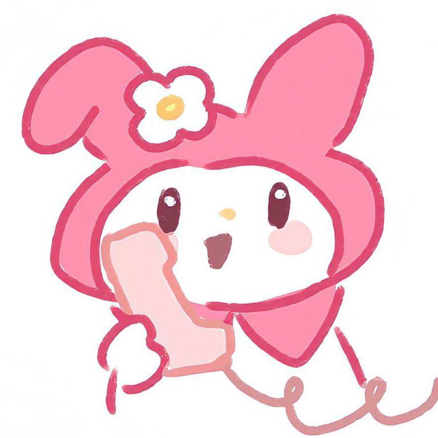 美乐蒂简笔画