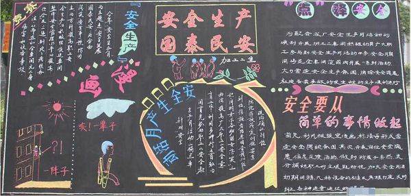 安全教育日黑板报内容