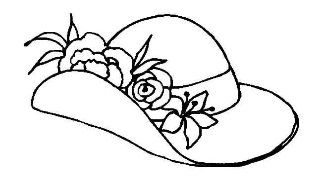 帽子简笔画