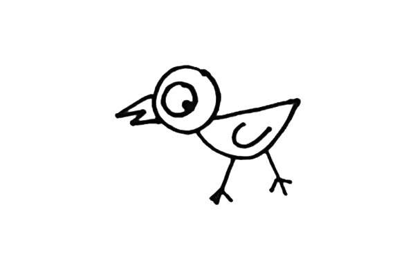 小鸡简笔画
