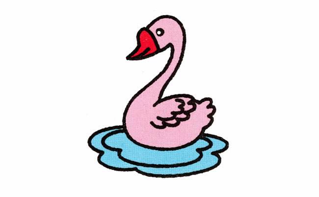 鹅 简笔画