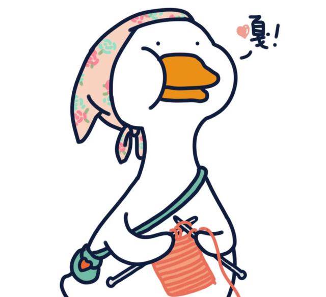 鹅的简笔画