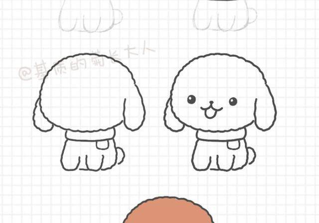 狗狗简笔画