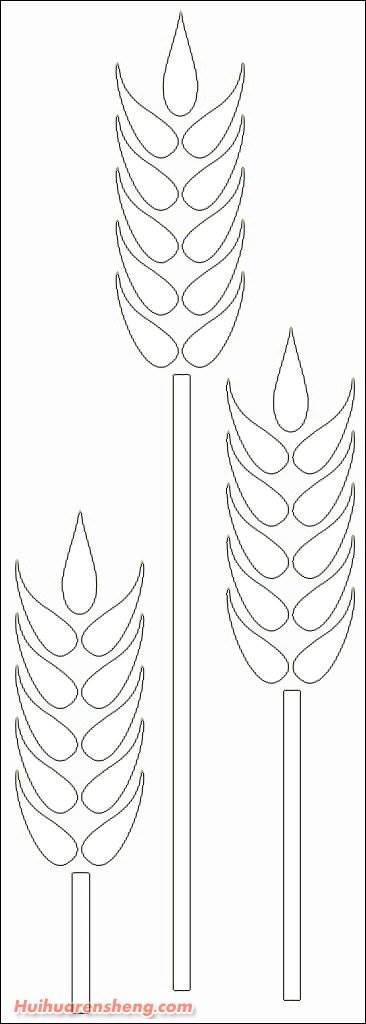 麦穗简笔画