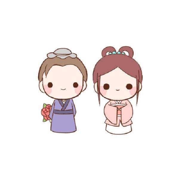 牛郎织女简笔画