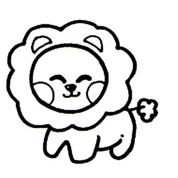 简笔画动物