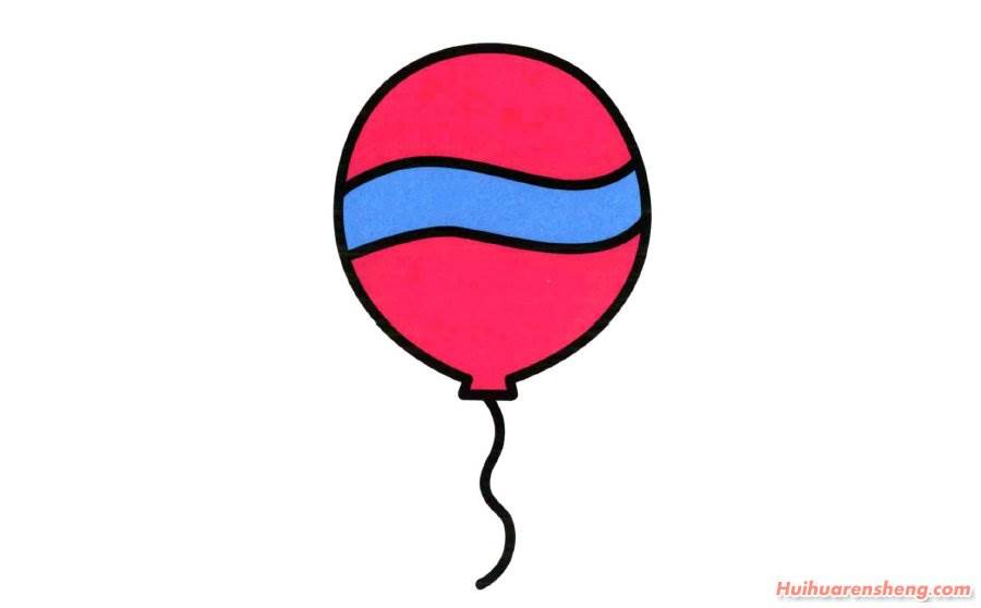 气球 简笔画