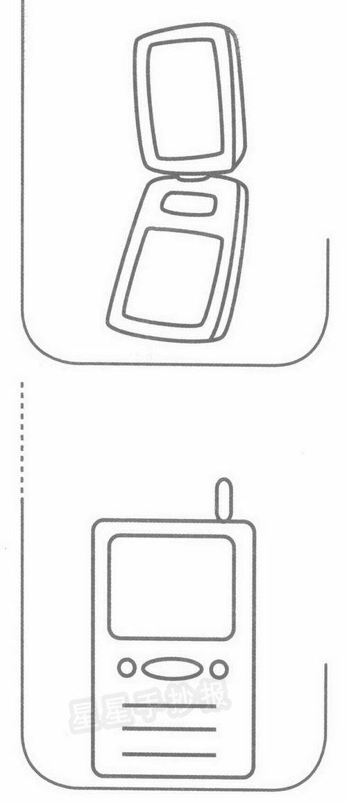 手机 简笔画