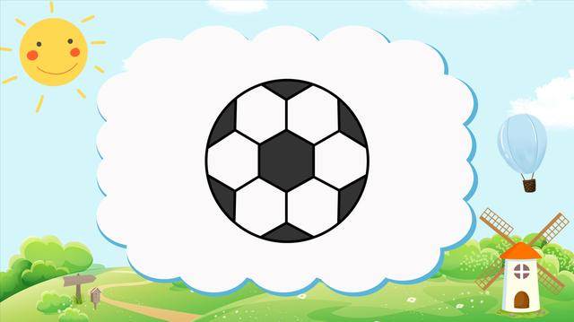 小世界杯足球简笔画大全