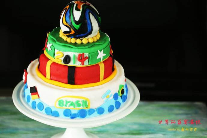 直播世界杯蛋糕男生简笔画