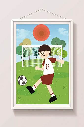 关于世界杯的简笔画