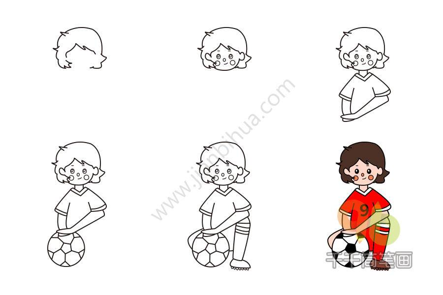 世界杯历史故事图片简笔画