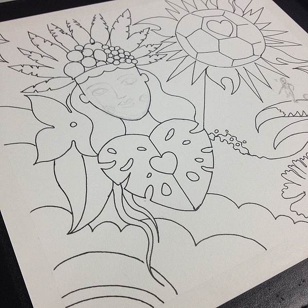 看世界杯文案有趣活动简笔画