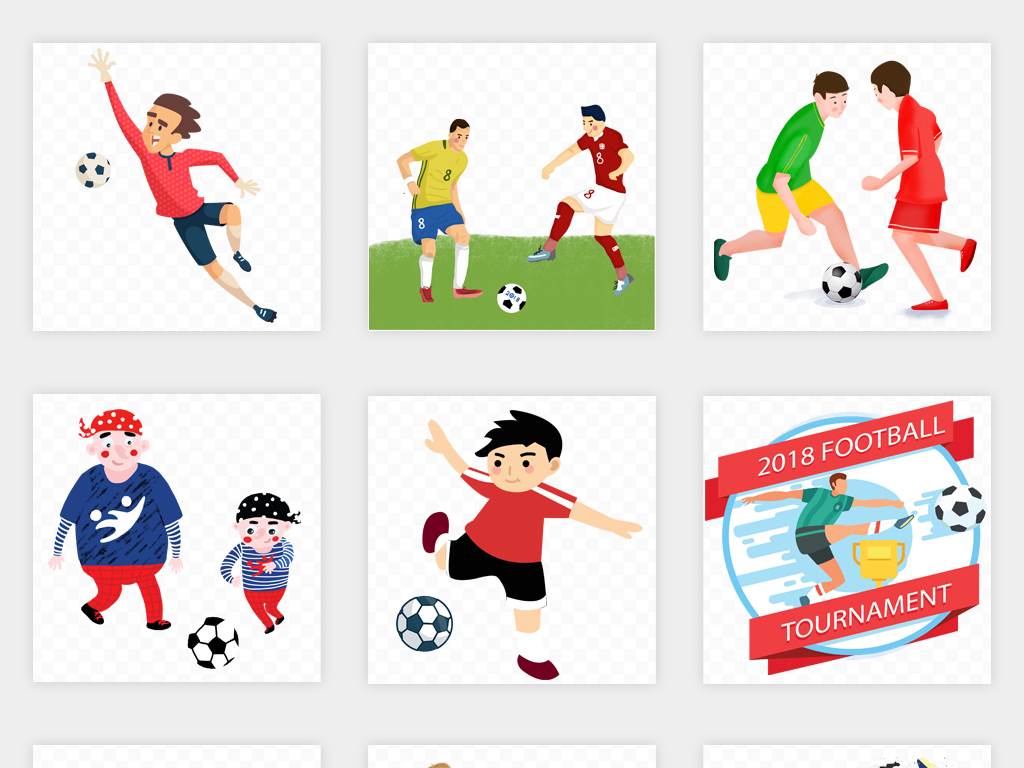 小朋友世界杯简笔画大全