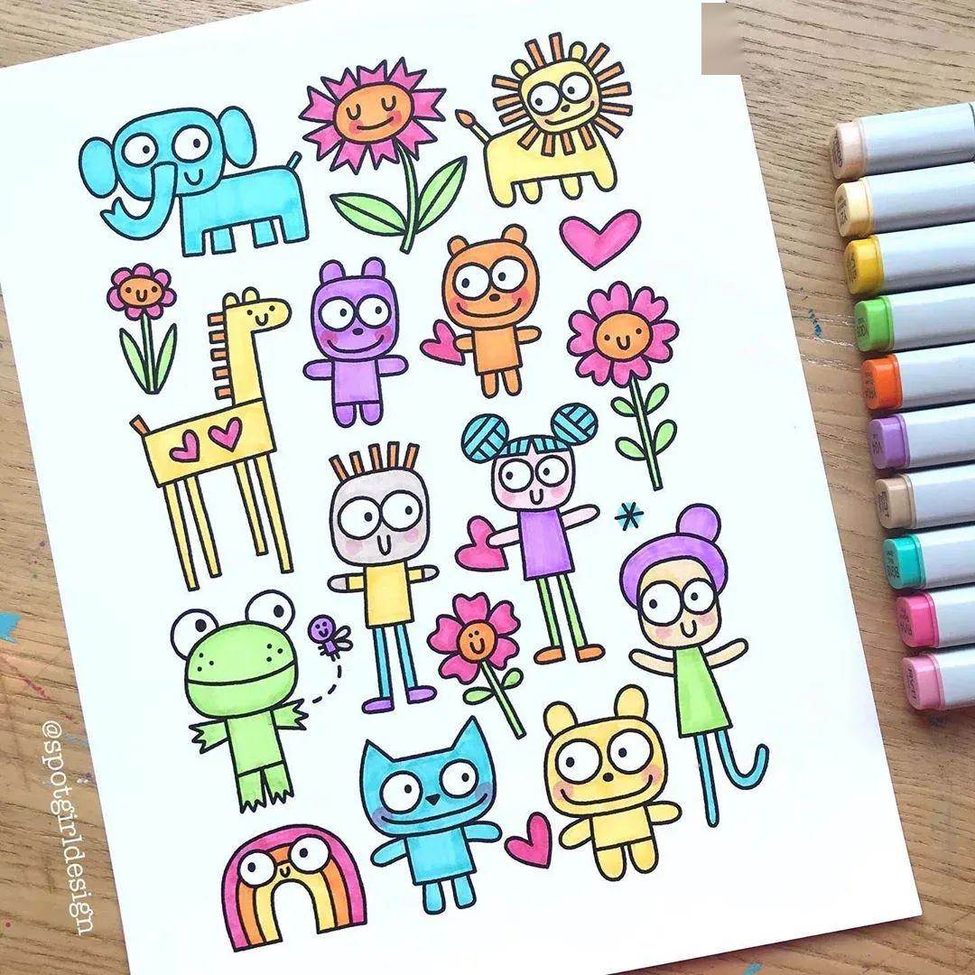 简笔画图片大全可爱