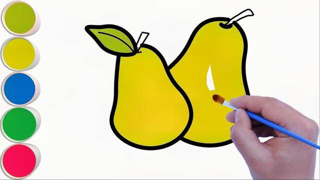 梨 简笔画