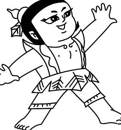 漫画人物简笔画