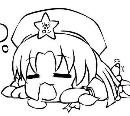 漫画人物简笔画