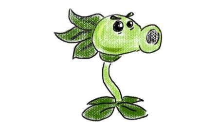豌豆射手简笔画