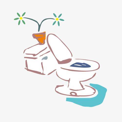马桶简笔画