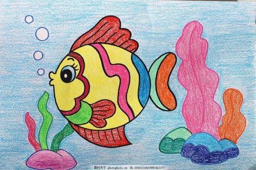 小金鱼简笔画