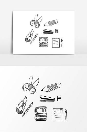 文具简笔画