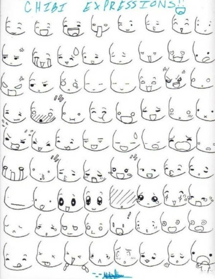 简笔画表情