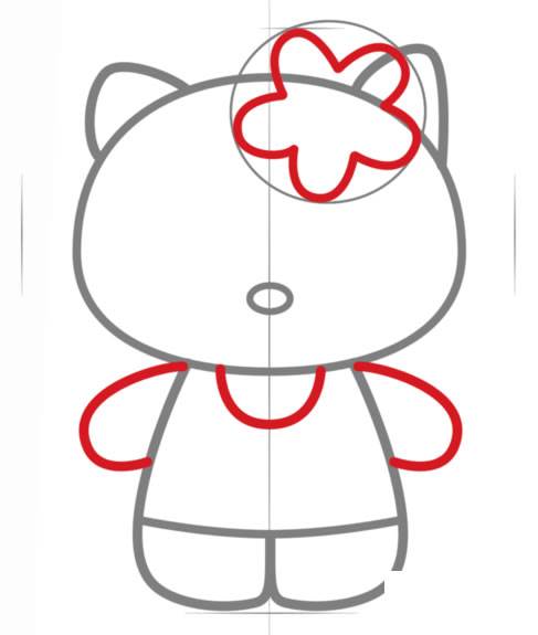 hello kitty简笔画