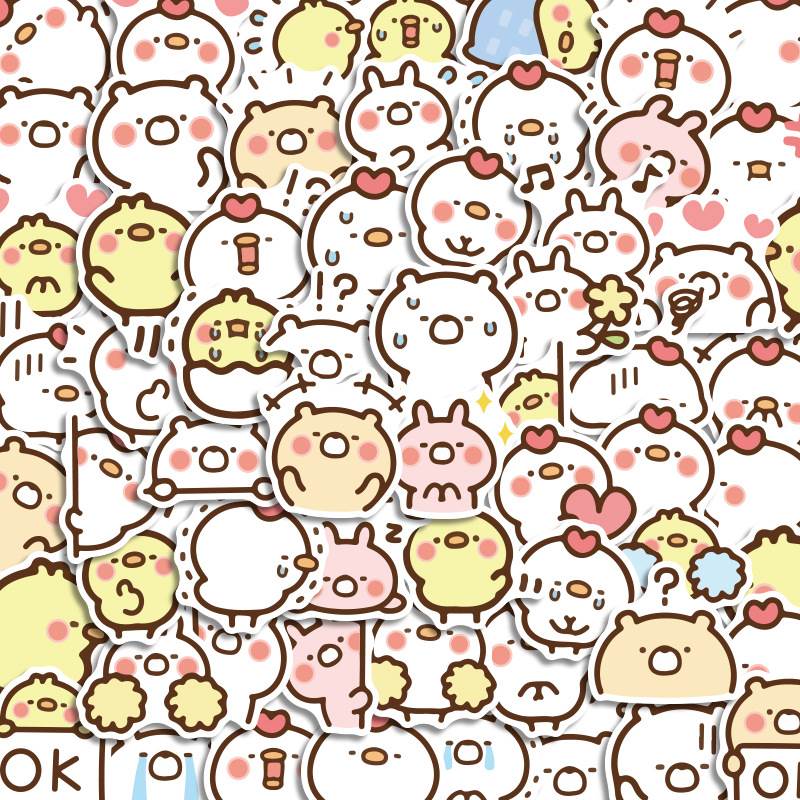 可爱表情包简笔画