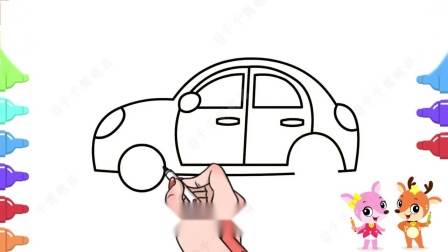 小汽车简笔画图片大全