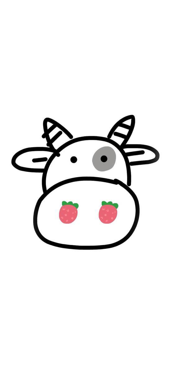牛头简笔画