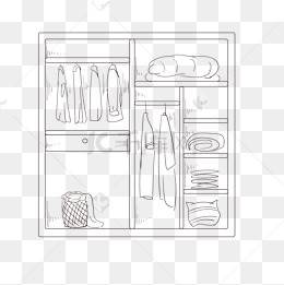 衣柜简笔画