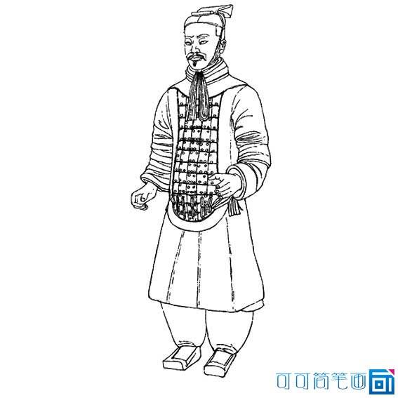 秦始皇简笔画