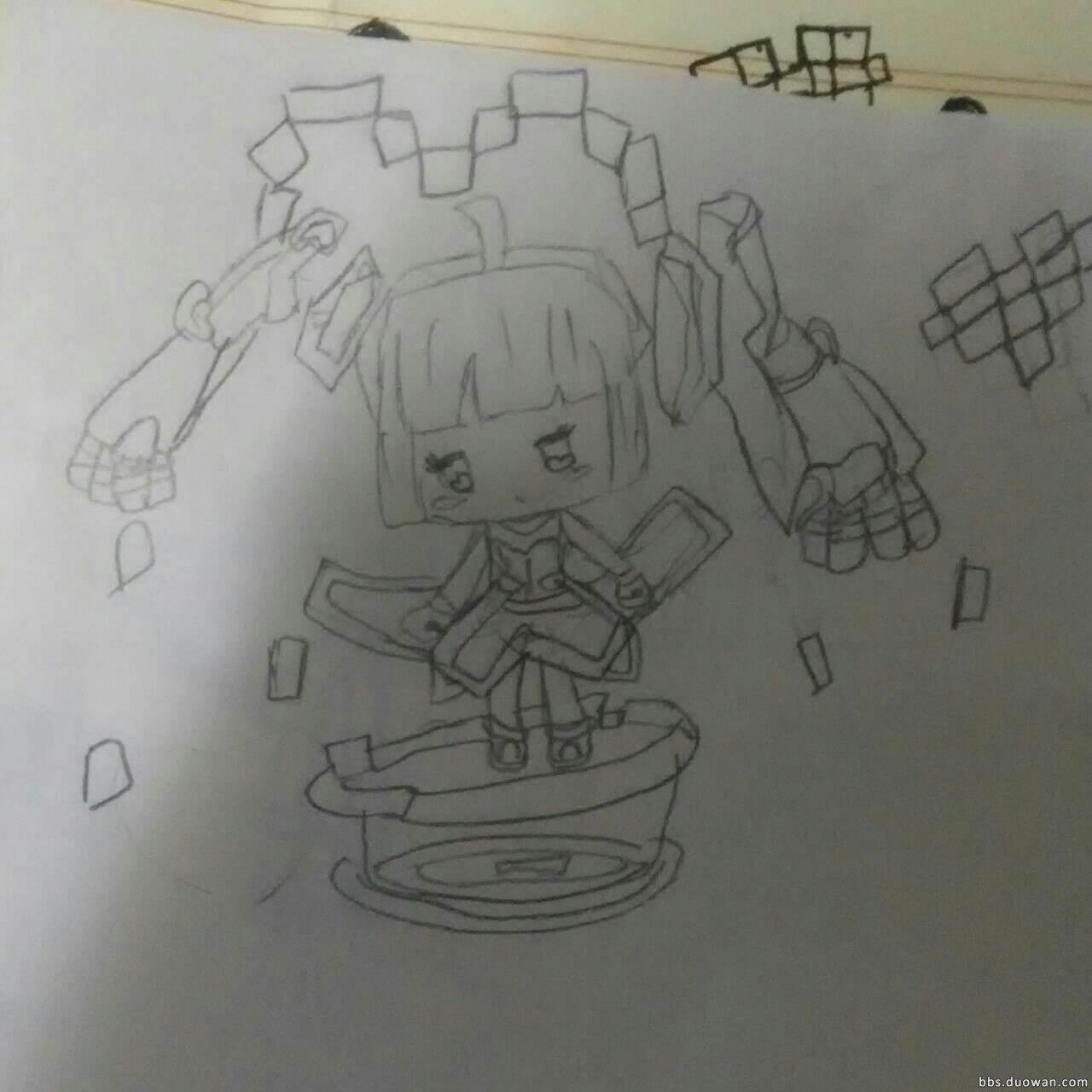 迷你世界简笔画