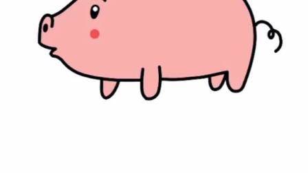 简笔画小猪