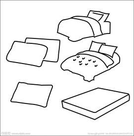 被子简笔画