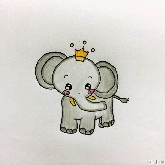 小动物的简笔画