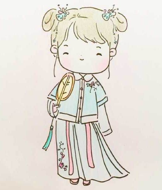 古风简笔画