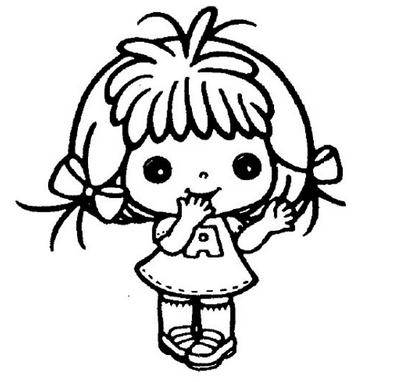 可爱人物简笔画
