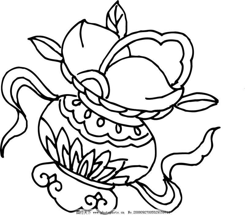 吉祥图案简笔画