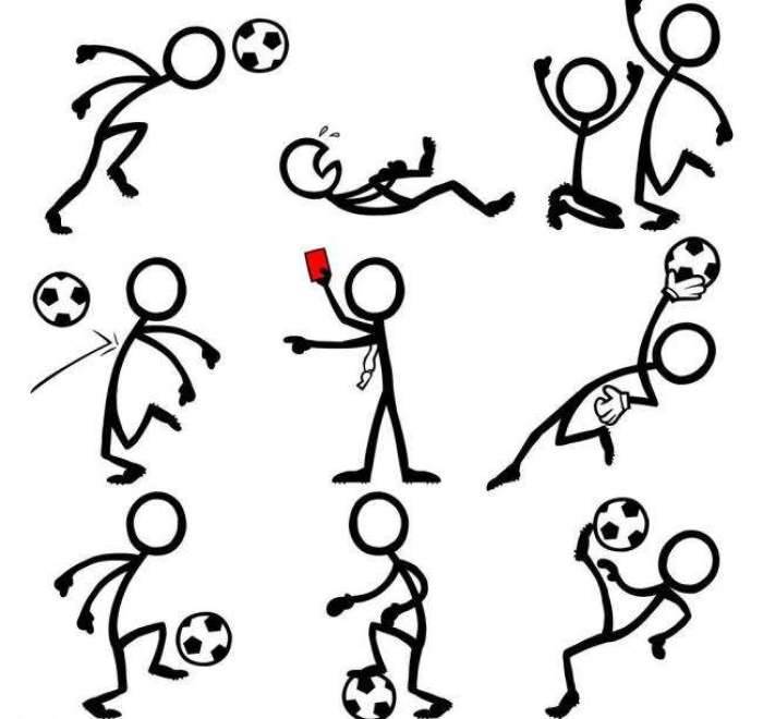 小人简笔画一男一女