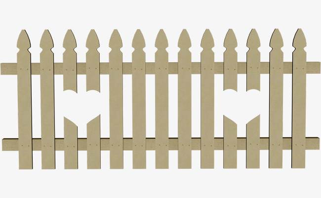 栅栏简笔画