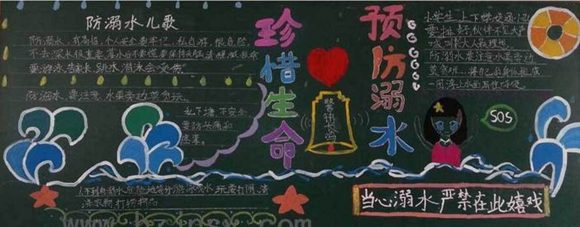 防溺水黑板报内容