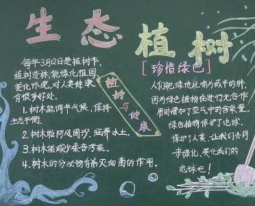 树黑板报