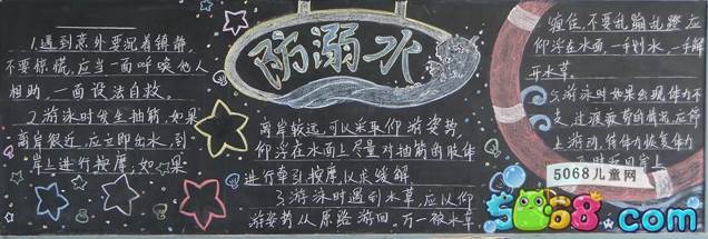 黑板报的字