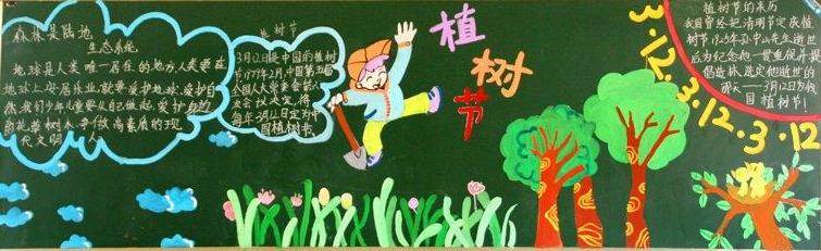 树黑板报