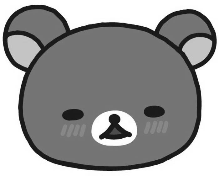 可爱小熊简笔画