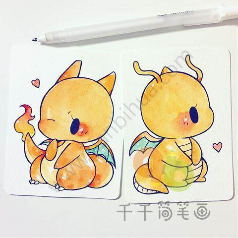 皮卡丘的简笔画